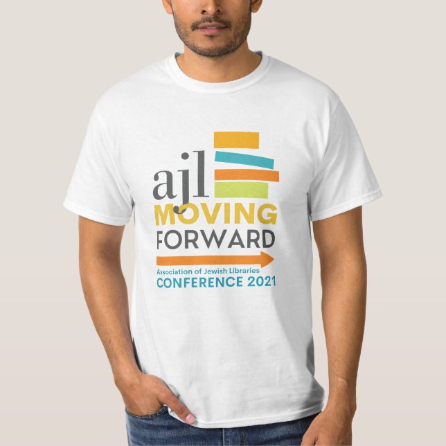 AJL 2021 Conference Mens Shirt. T-Shirt (Front)