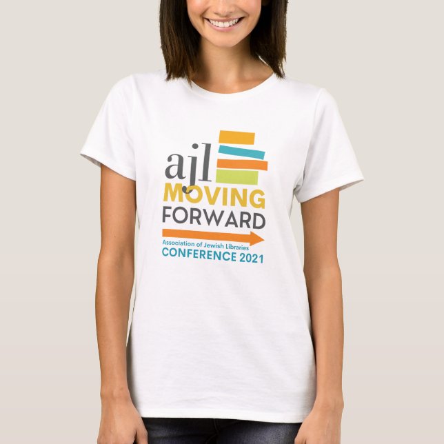 AJL 2021 Conference Womens Shirt.  T-Shirt (Front)