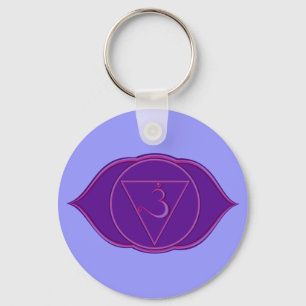 Ajna Chakra Keychain