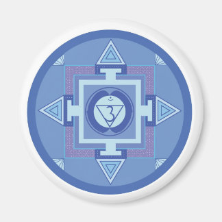 Ajna Chakra Mandala (Third eye chakra) Magnet