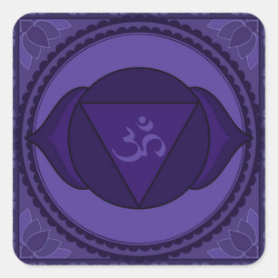 Ajna or third eye chakra Sticker