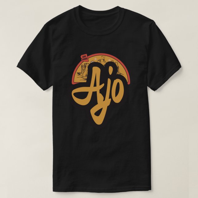 Ajo, Arizona T-Shirt (Design Front)