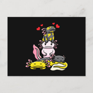 Ajolote Kawaii Postcard