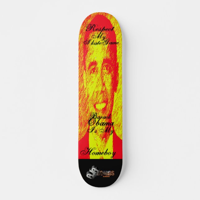 AJR Boards- Respect My Skate Game Skateboard (Front)
