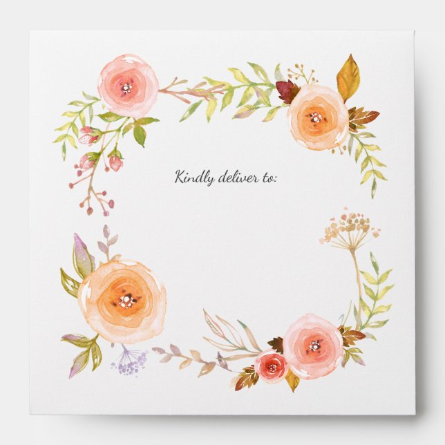 AJR-OA-20-Floral-Apricot-central-design Envelope (Front)