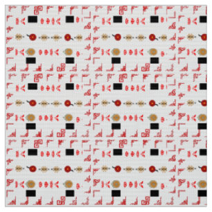 Ajrak trousers Fabric