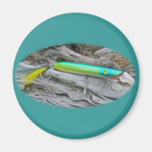 AJS Popper "Water Dragon" Saltwater Fishing Lure Magnet