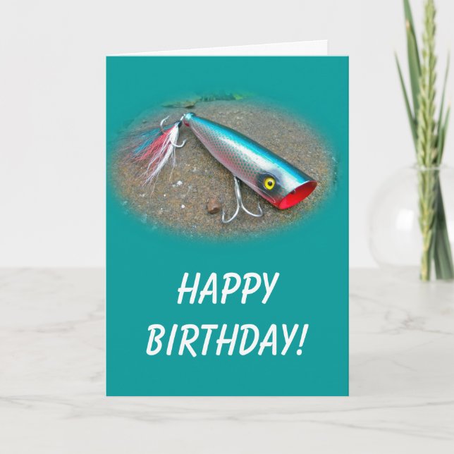 AJS Saltwater Lure Popper Blue Dragon Items Card (Front)