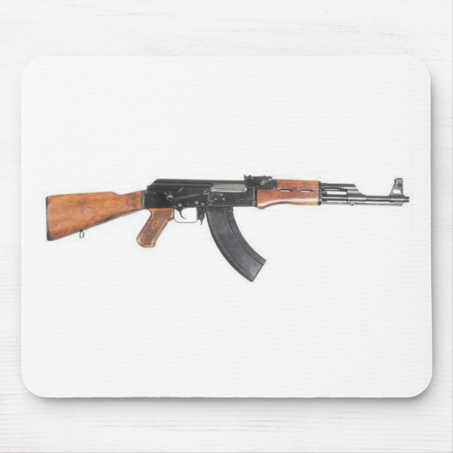 AK47 Assault rifle Mouse Mat (Front)