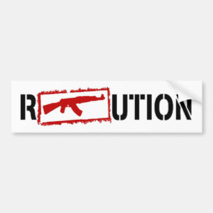 Ak47 REVOLUTION Bumper Sticker