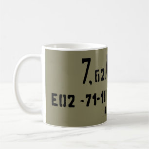 AK-47 7.62x39 Ammo Spam Can Coffee Mug