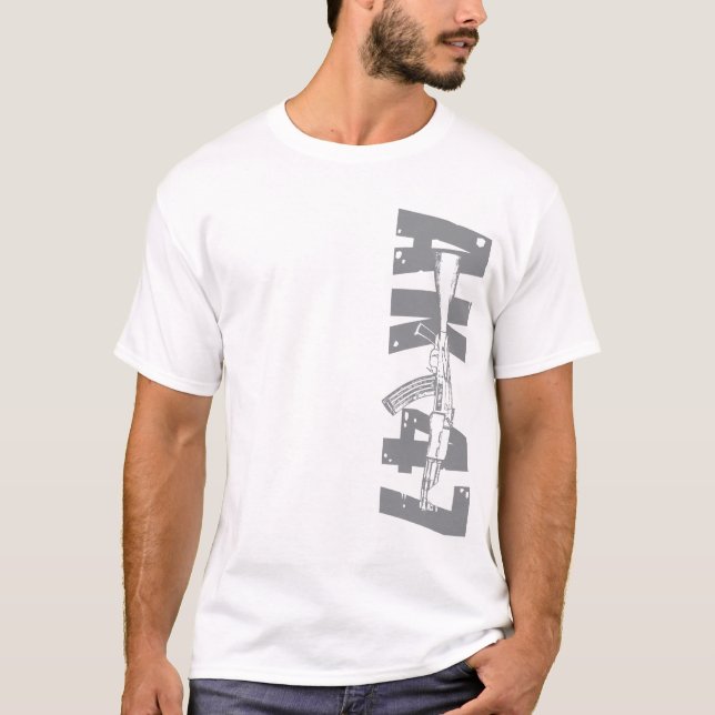 AK-47 Gun Shirt Side Kalashnikov AK47 (Front)