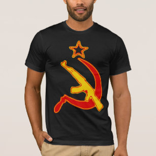 AK-47 & Sickle *with Star* T-Shirt