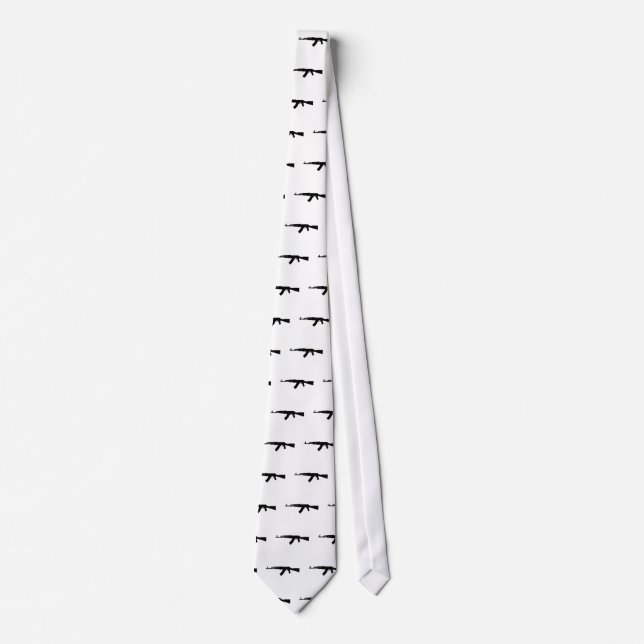 AK-47 Silhouette Tie (Front)