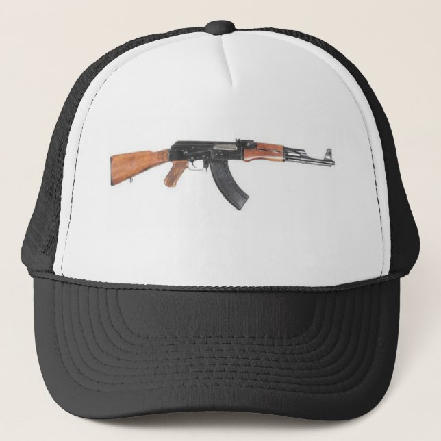 AK 47 TRUCKER HAT (Front)
