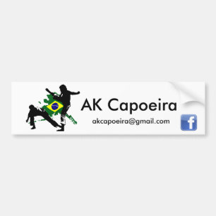 AK Capoeira Brazil Bumper stick Sticker
