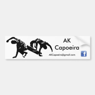 AK Capoeira Bumper stick Sticker