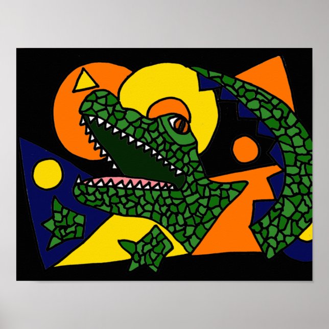 AK- Gator Art Poster (Front)