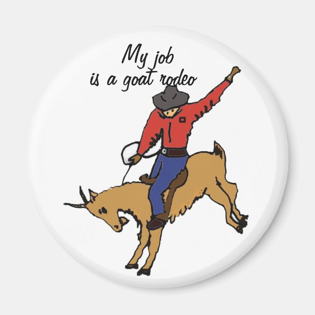 AK- Goat Rodeo Magnet (Front)