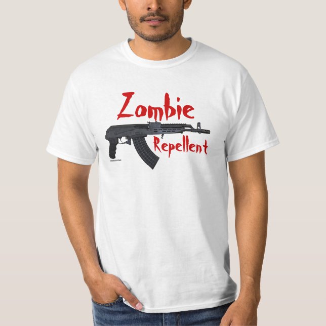 AK Pistol - Zombie Repellent T-Shirt (Front)