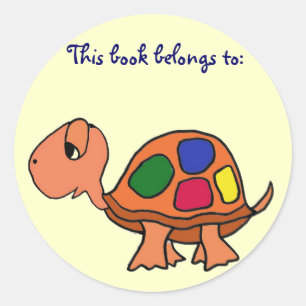 AK- Turtle This book belongs to: stickers