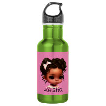 AKA - Brown Girl in Pink and Green