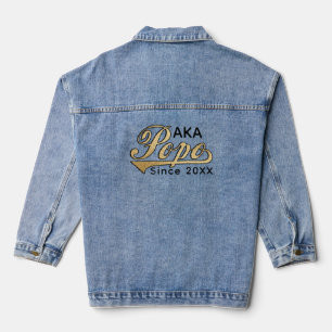 AKA PoPo (means Grandma in Chinese) since... Denim Jacket