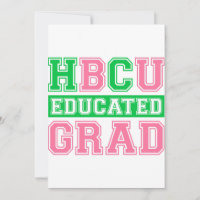 AKA Sorority 1908 HBCU Educated Grad