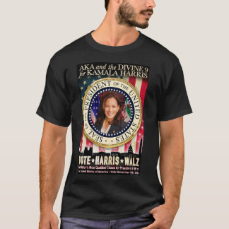 AKA & the Divine Nine for Kamala Harris T-Shirt