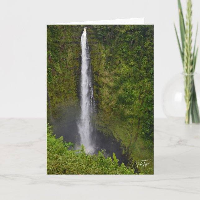 Akaka Falls, Hawaii note card (Front)