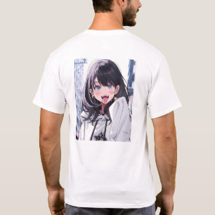 Akanbe JK Backprint T-shirt Sushi Musume Generat