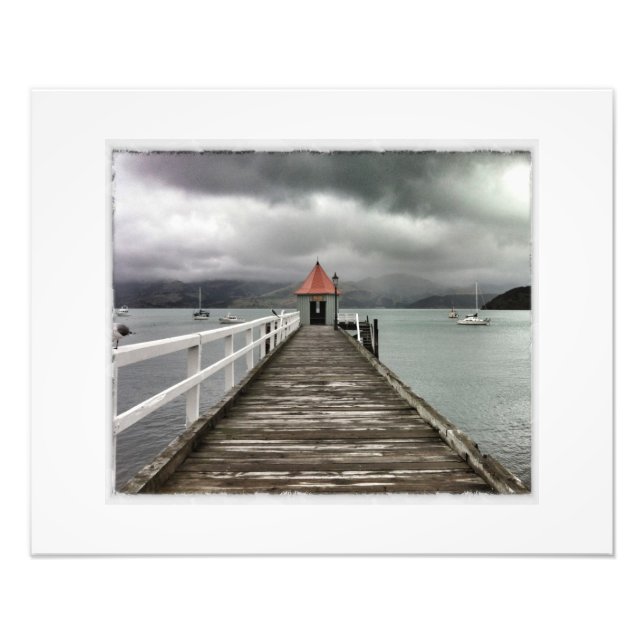 Akaroa Jetty Photo Print (Front)