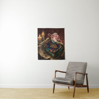 Akasha Codex - mystical esoteric fantasy art Tapestry