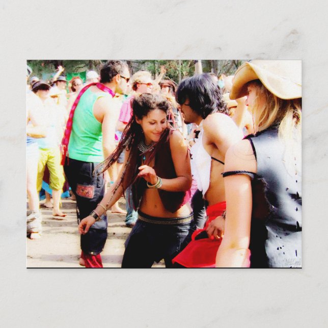 Akasha GrooViN POSTCARD (Front)