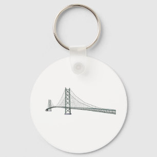 Akashi Kaikyo Suspension Bridge: Pearl Bridge Key Ring
