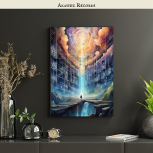 Akashic Records Art - Answer Your Divine Calling   Poster