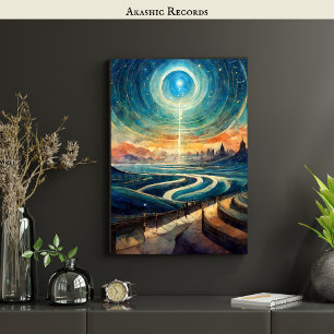 Akashic Records Art - Answer Your Divine Calling   Poster