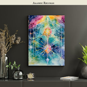 Akashic Records Art - Answer Your Divine Calling   Poster