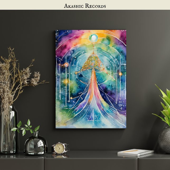 Akashic Records Art - Answer Your Divine Calling   Poster (Creator Uploaded)