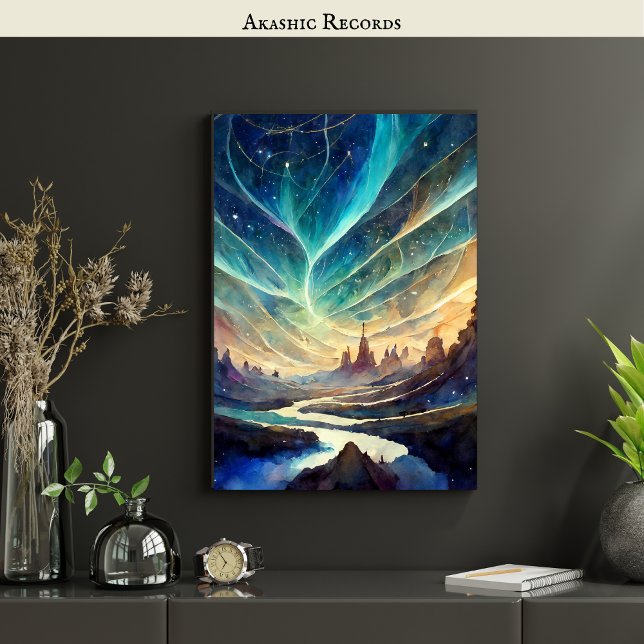 Akashic Records Art - Answer Your Divine Calling   Poster (Creator Uploaded)