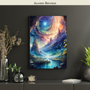 Akashic Records Art - Answer Your Divine Calling   Poster
