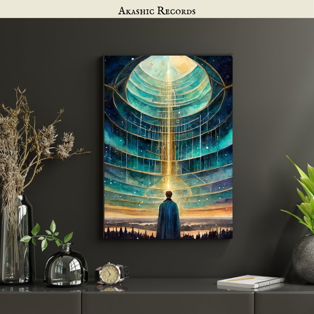 Akashic Records Art - Answer Your Divine Calling   Poster (Creator Uploaded)