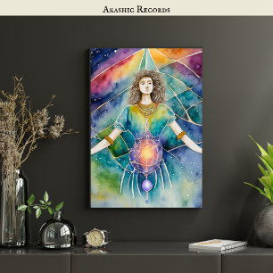 Akashic Records Art - Answer Your Divine Calling   Poster