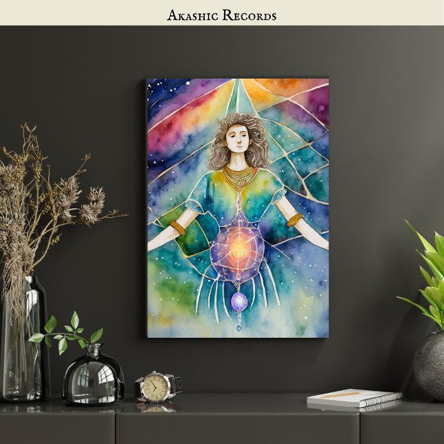 Akashic Records Art - Answer Your Divine Calling   Poster (Creator Uploaded)
