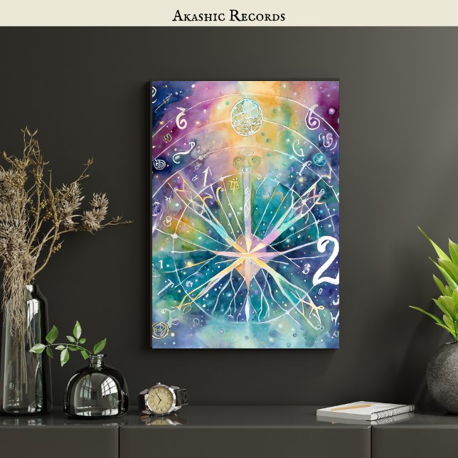Akashic Records Art - Answer Your Divine Calling   Poster (Creator Uploaded)