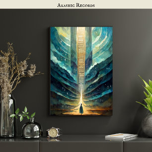 Akashic Records Art - Answer Your Divine Calling   Poster