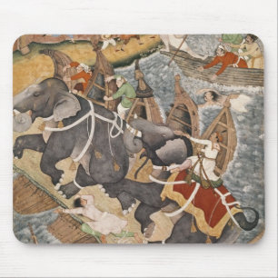 Akbar Tames the Savage Elephant, Hawa'i Mouse Mat