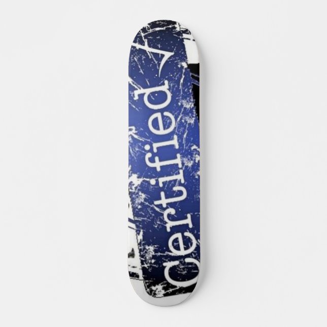 AKCERTIFIED SKATEBOARD (Front)