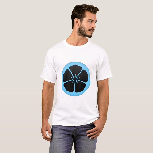 Akechi Clan Kamon T-Shirt (Front Full)