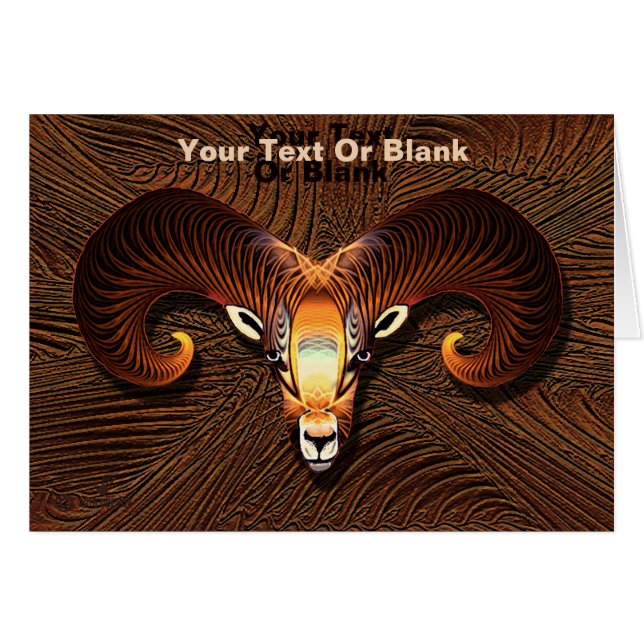 Akedah - Ram's Head (Front Horizontal)